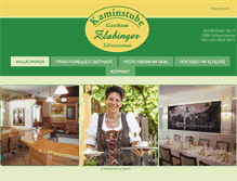 Tablet Screenshot of gasthaus-kaminstube.at